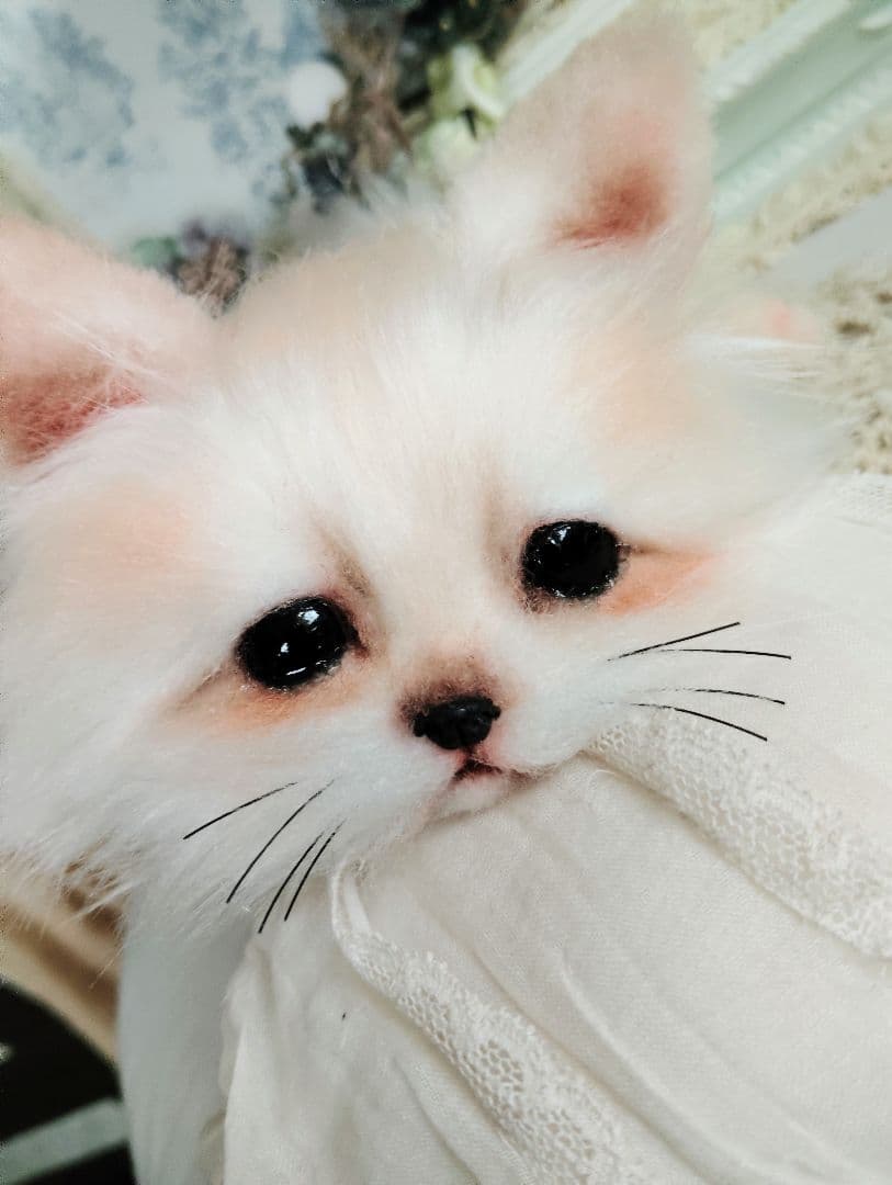 ベビー♡赤ちゃんきつね♡飼ってみませんか❤アートドール♡ぬいぐるみ♡