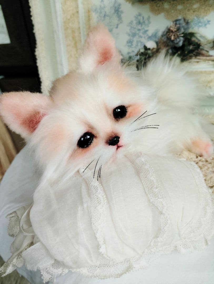 ベビー♡赤ちゃんきつね♡飼ってみませんか❤アートドール♡ぬいぐるみ♡