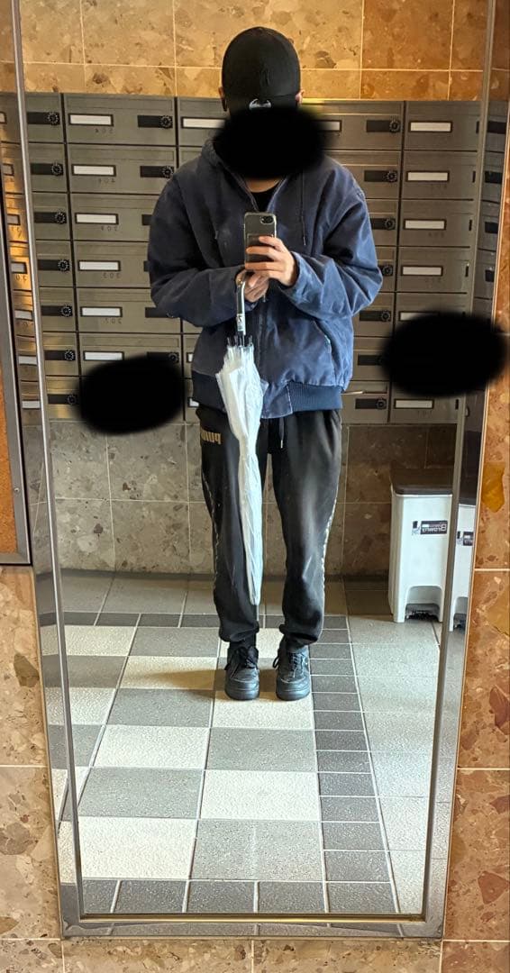 Carhartt アクティブジャケット　ダークブルー　XL