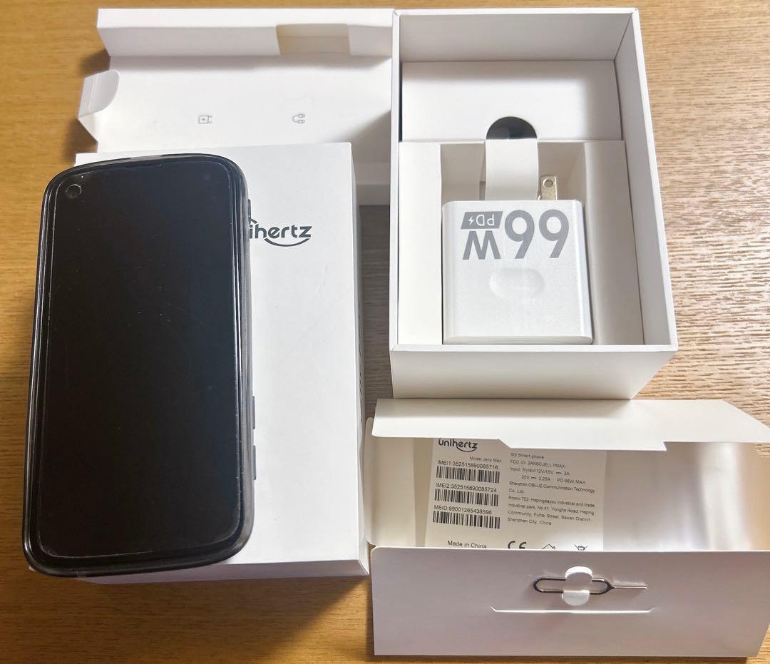 【美品】Unihertz／JellyMax スマートフォン 本体【12月中限定】