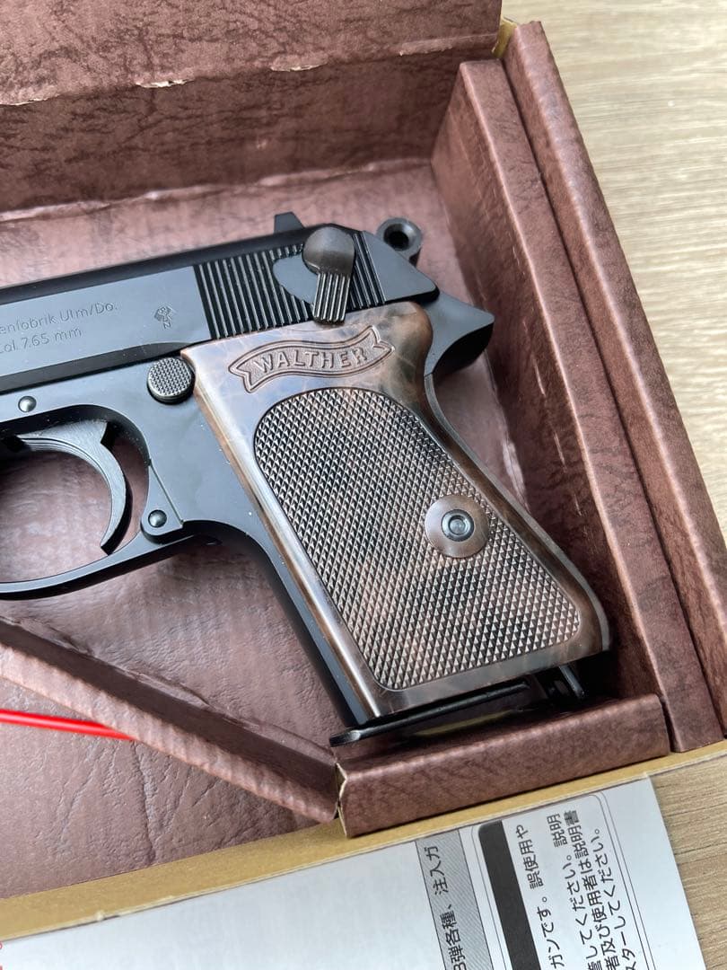 【未使用に近い】マルゼン　ワルサーPPKガスブローバック　クラシック