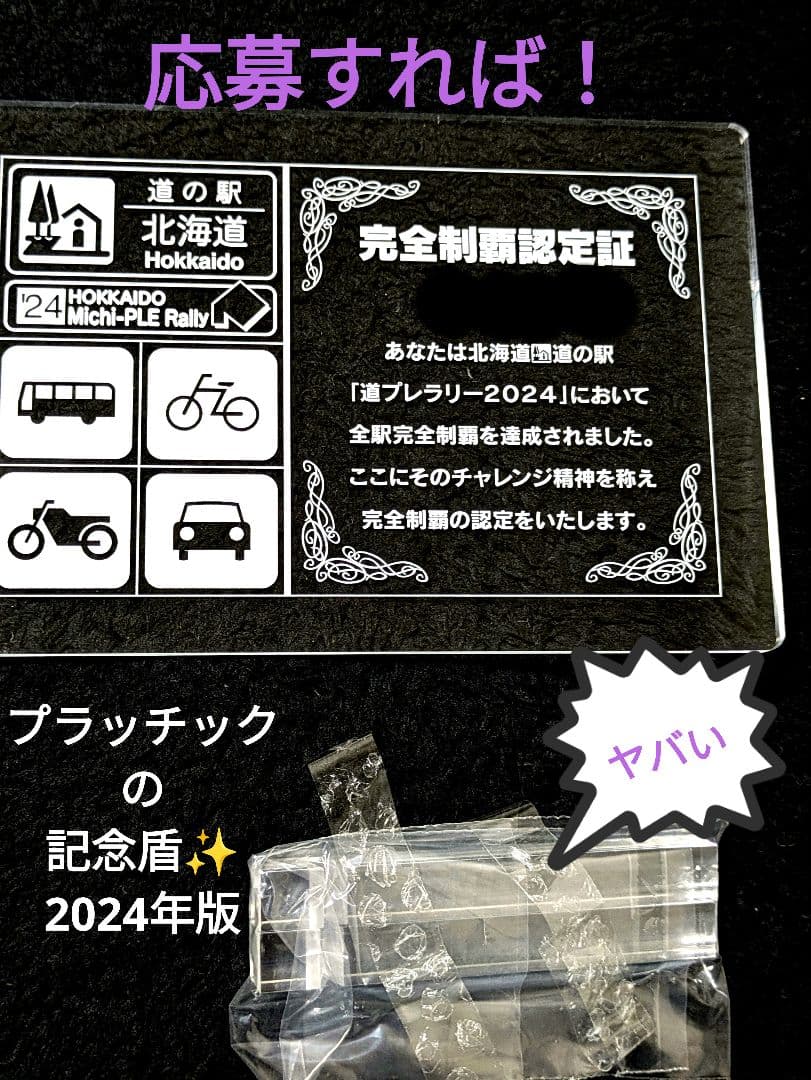 北海道 道の駅 道プレマグネット　128駅 台紙付き完全制覇用シール付き全駅✨