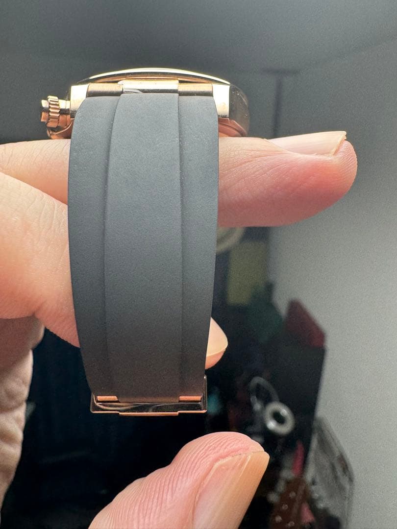 【新品同様】ROLEX純正 OYSTERFLEX オイスターフレックス　Fサイズ