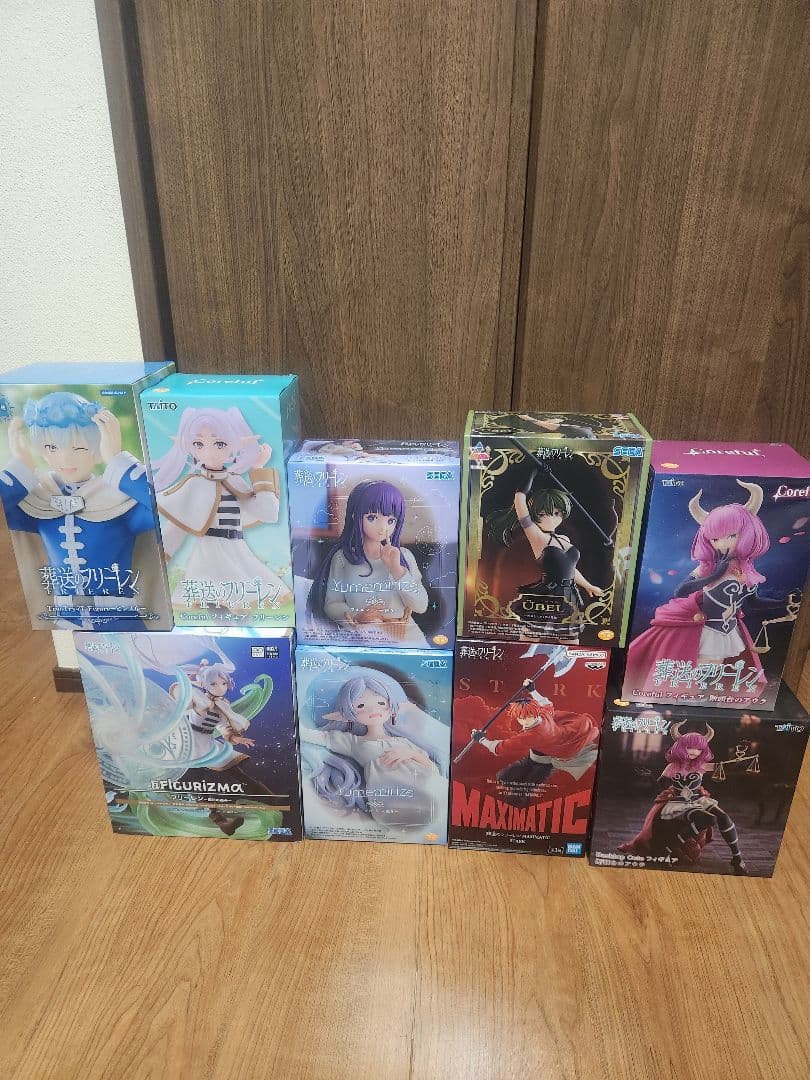 葬送のフリーレン　プライズフィギュア8体セット