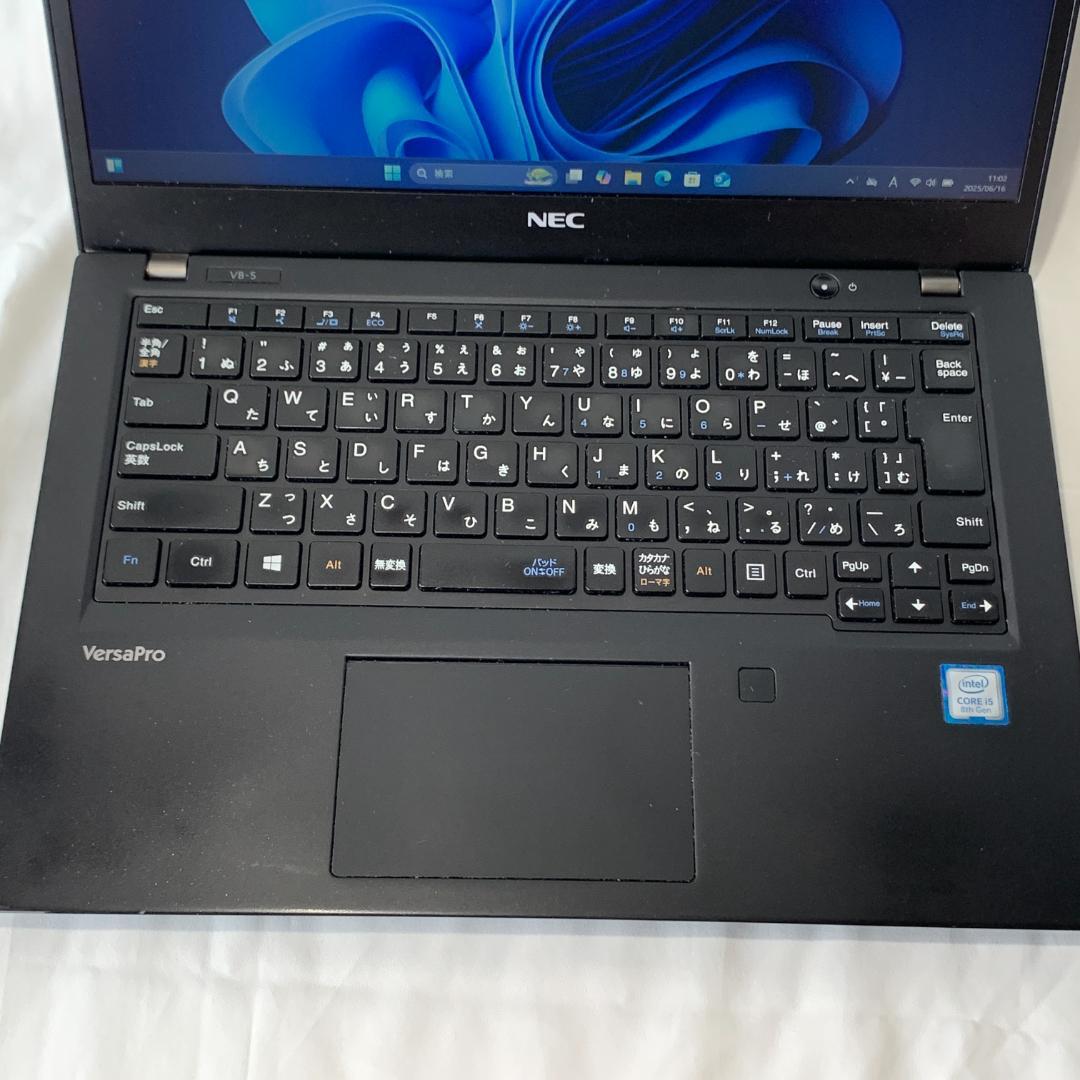 N04C【美品】NEC 13.3型/i5第8世代/8GB/512GB u