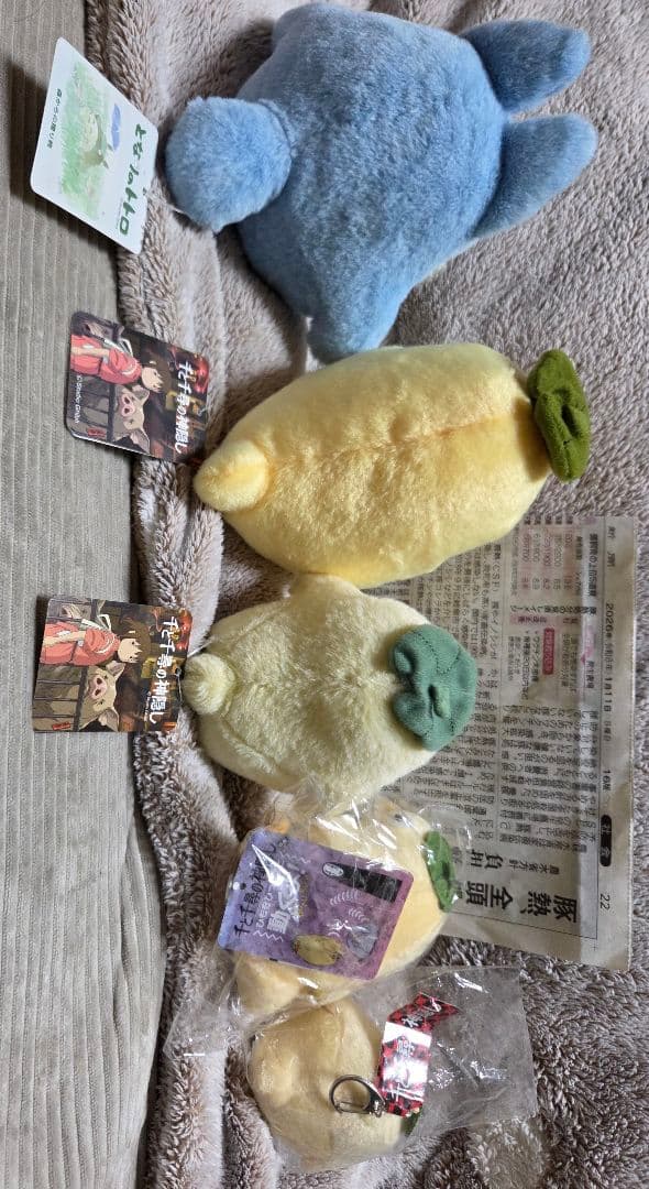 となりのトトロ 、千と千尋の神隠しぬいぐるみセット