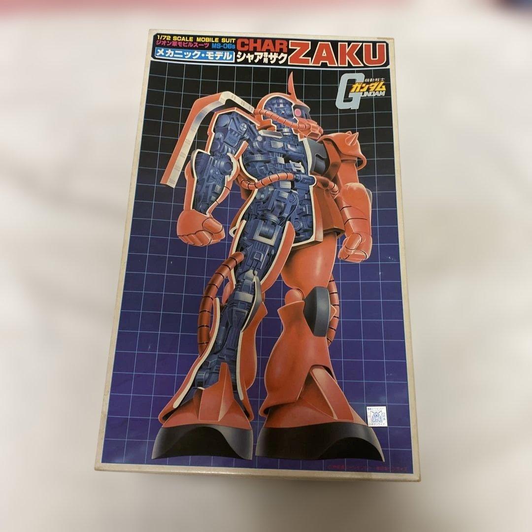 バンダイ 1/72 シャアザク メカニックモデル