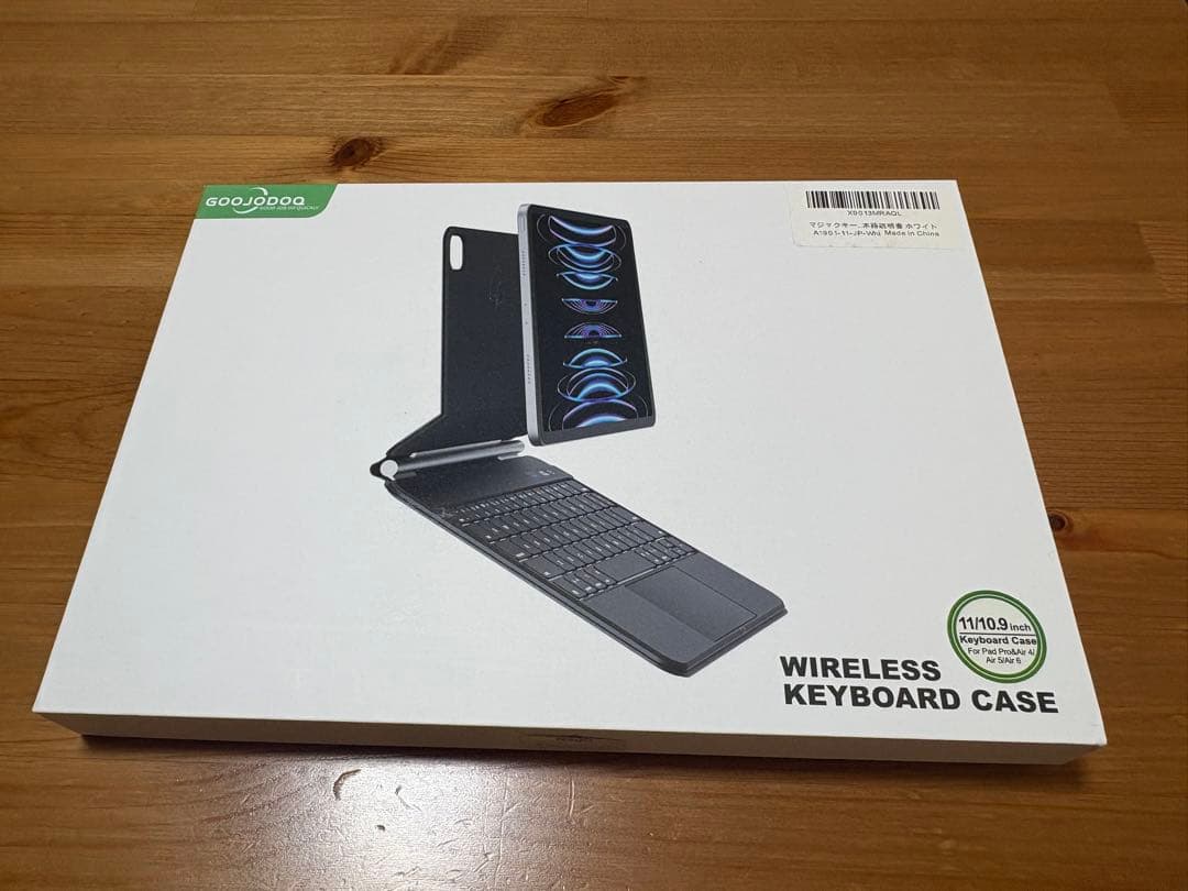 【美品・箱あり】GOOJODOQ iPad マジックキーボードケース 11インチ