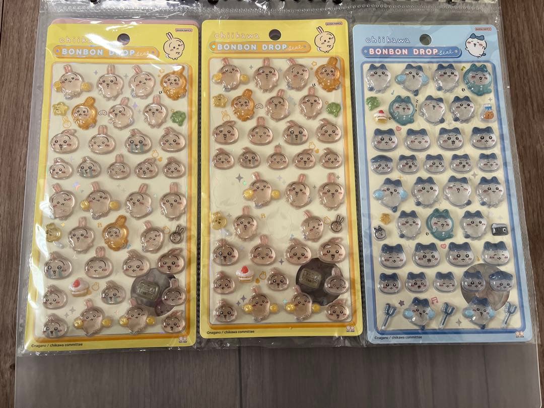 ボンボンドロップシール　まとめ売り　シール帳　完成品