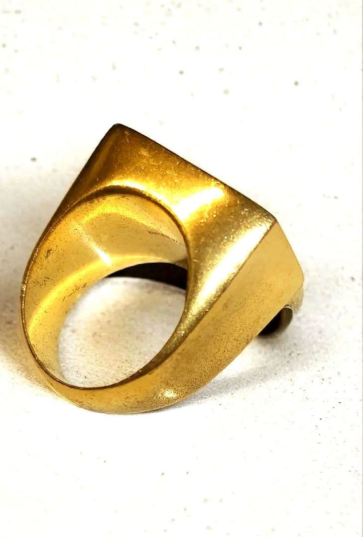 【美品】ドリスヴァンノッテン スクエアリング ビンテージ 17号