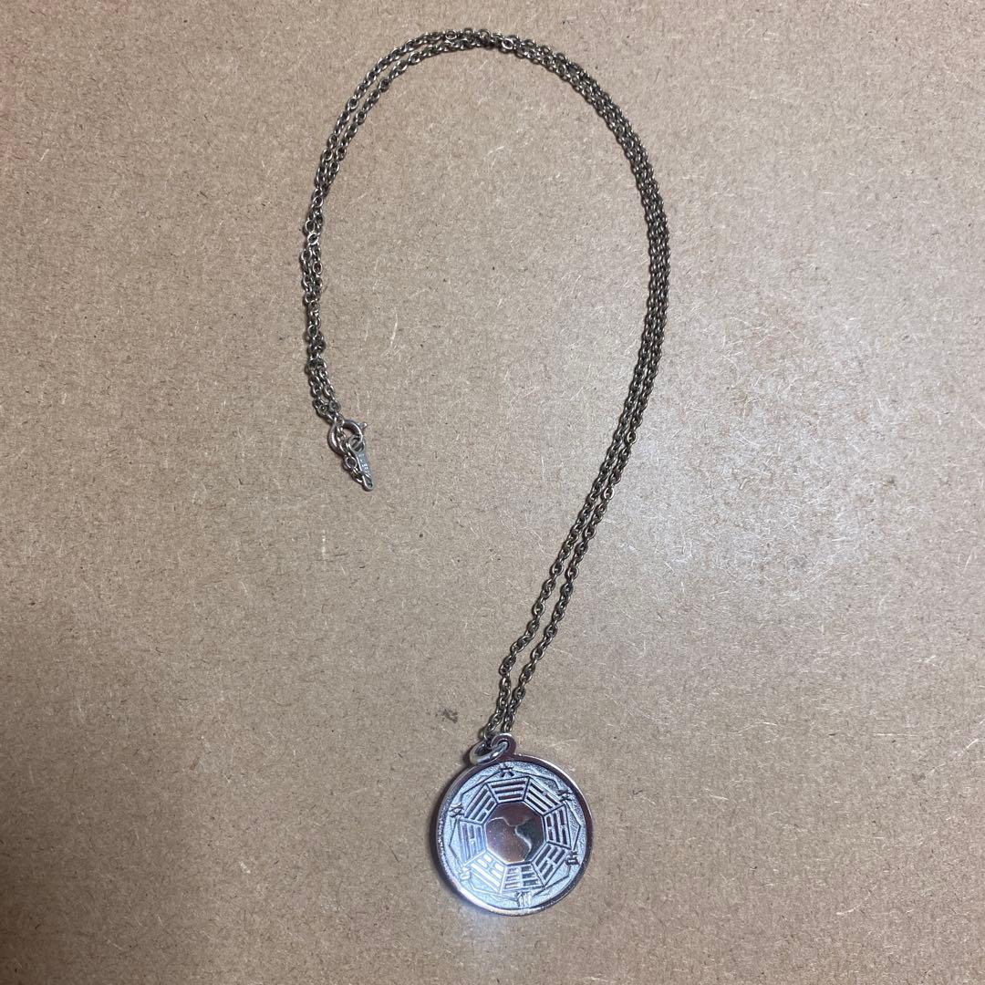 両面太極八卦鏡ペンダント　不思議研究所