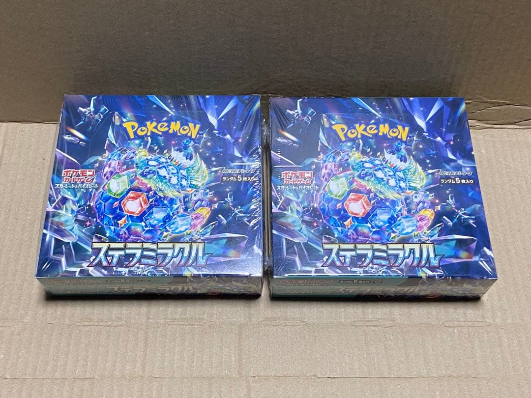 ポケモンカード ポケカ　ストラミラクル　2箱