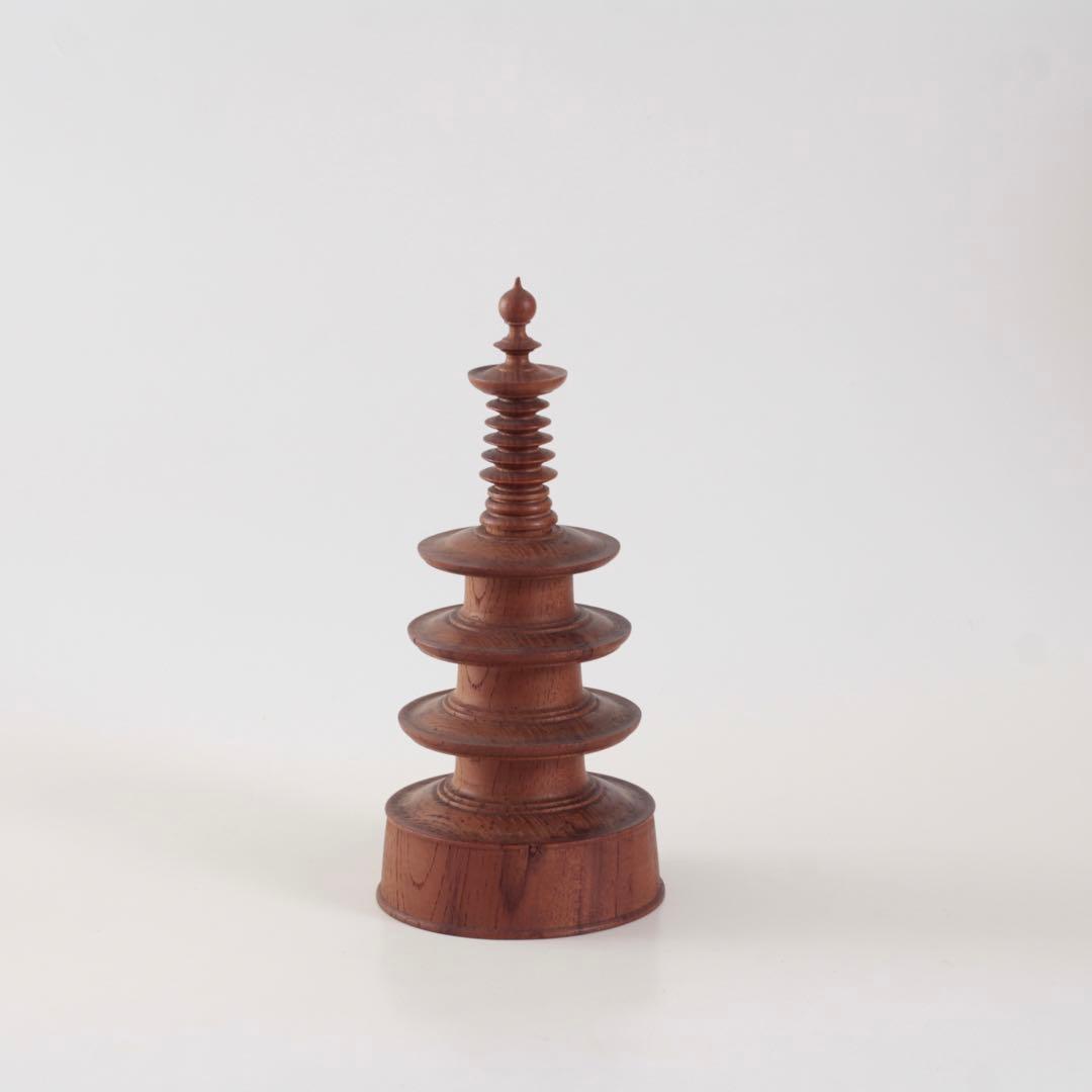 百万塔 仏教美術 古道具 アンティーク オブジェ