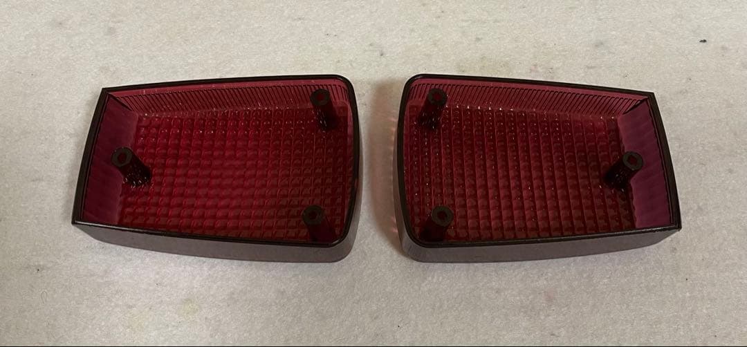 CBX400F スモーク赤　テールレンズ　ウインカーレンズ　ブラック　クリア