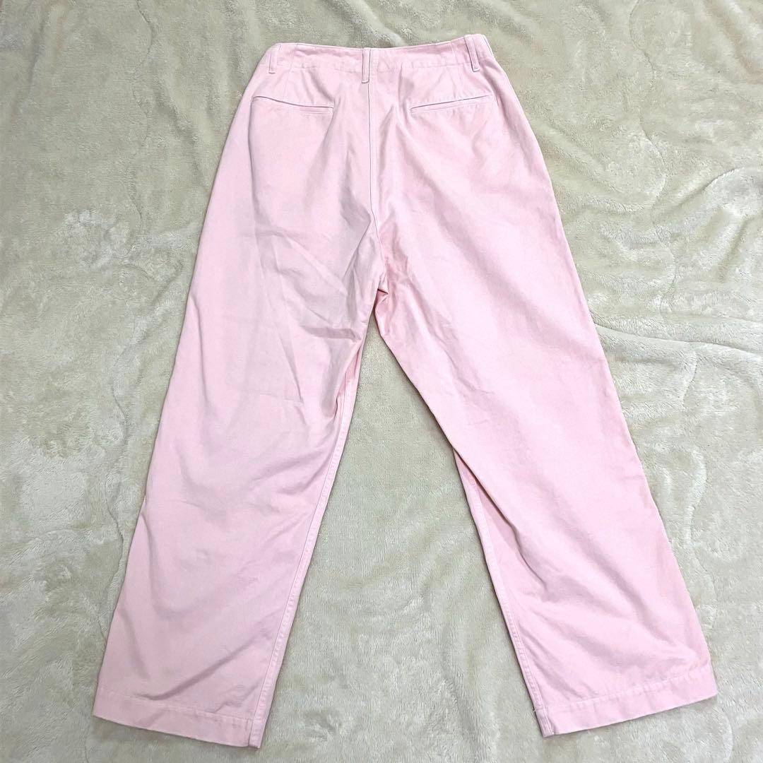 完売品 スピックアンドスパン ピンク チノパン2024モデル Higuchi×S