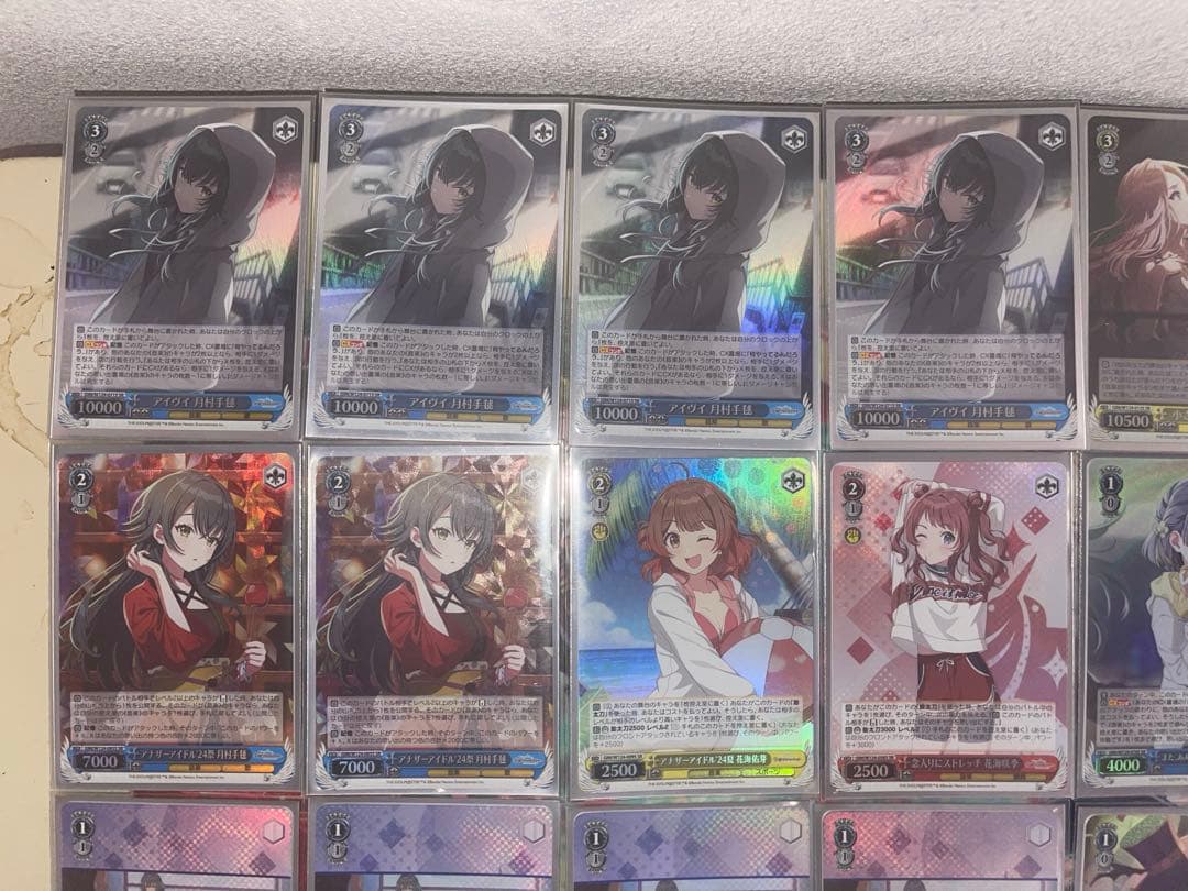 ヴァイスシュヴァルツ 学園アイドルマスター アイヴイ 月村手毬 美鈴デッキ 8門