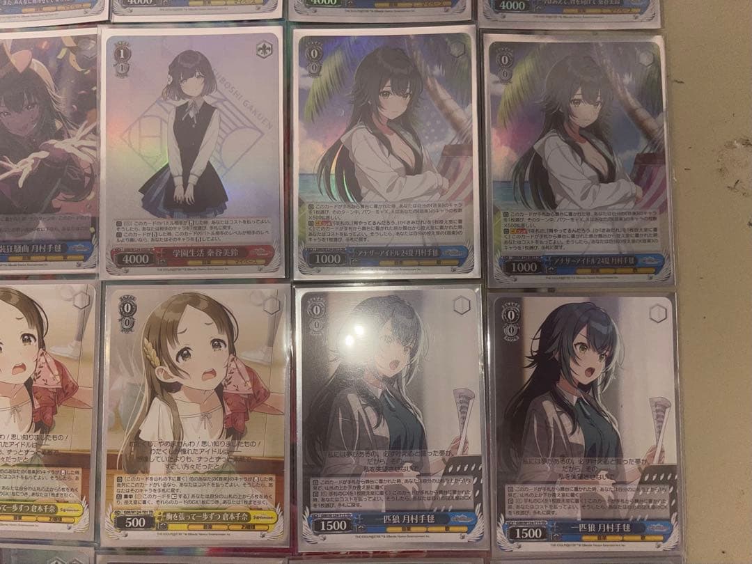 ヴァイスシュヴァルツ 学園アイドルマスター アイヴイ 月村手毬 美鈴デッキ 8門