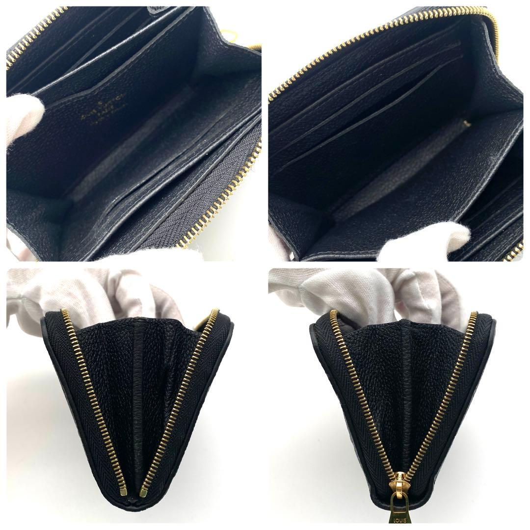 ルイヴィトン モノグラム アンプラント ジッピーパース ブラック 小銭入れ