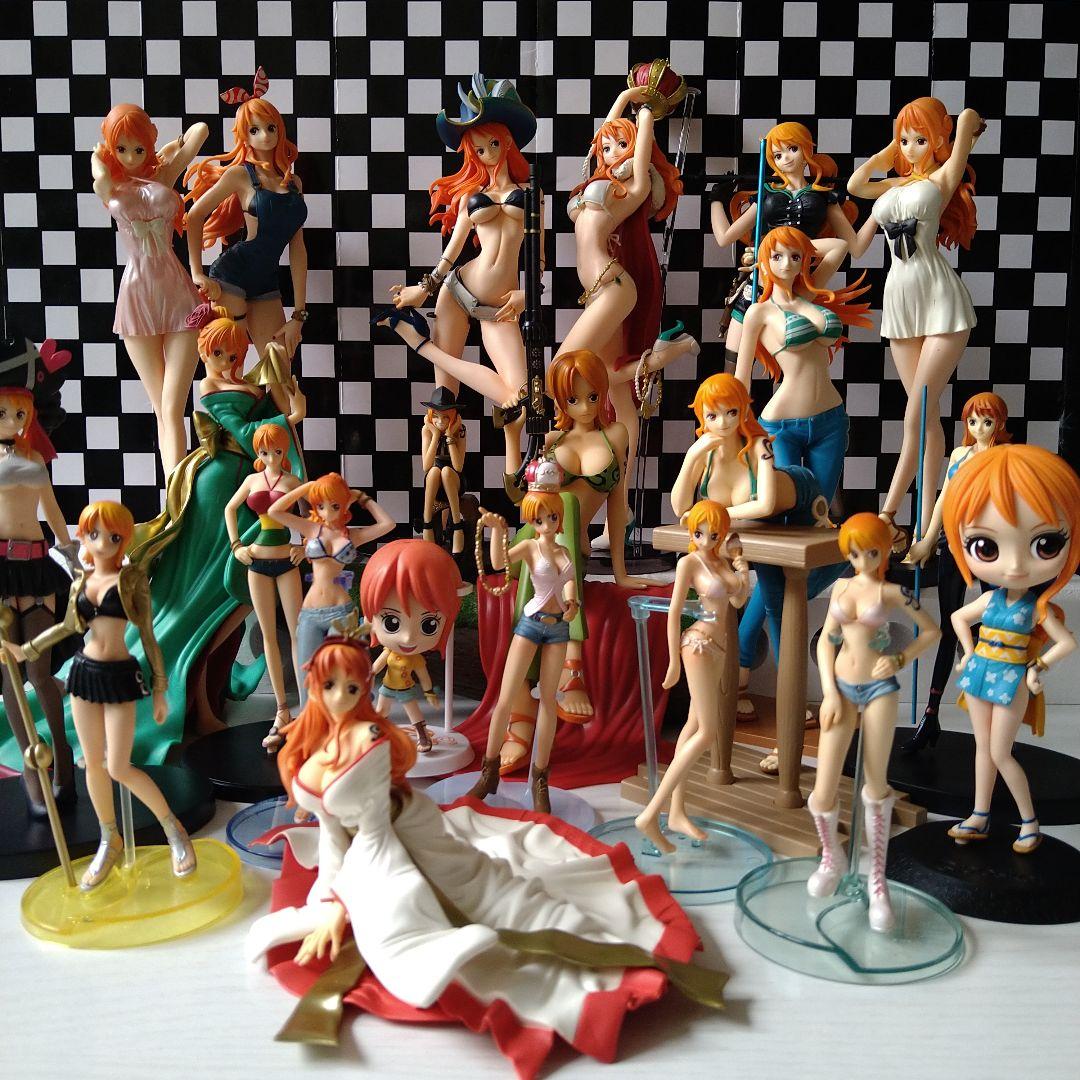 ワンピース　フィギュア　麦わらの一味　ナミ　２３体　ジャンクおまけ　２体　セット