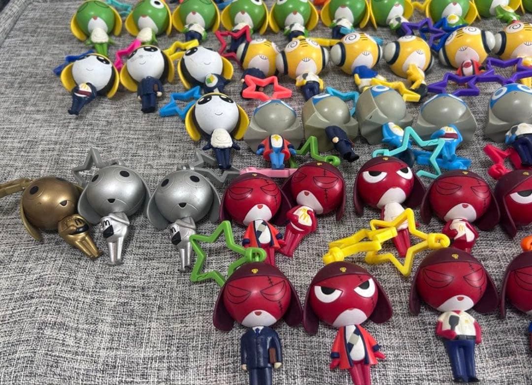 ケロロ軍曹マクドナルドフィギュア計62体　バラ売り不可