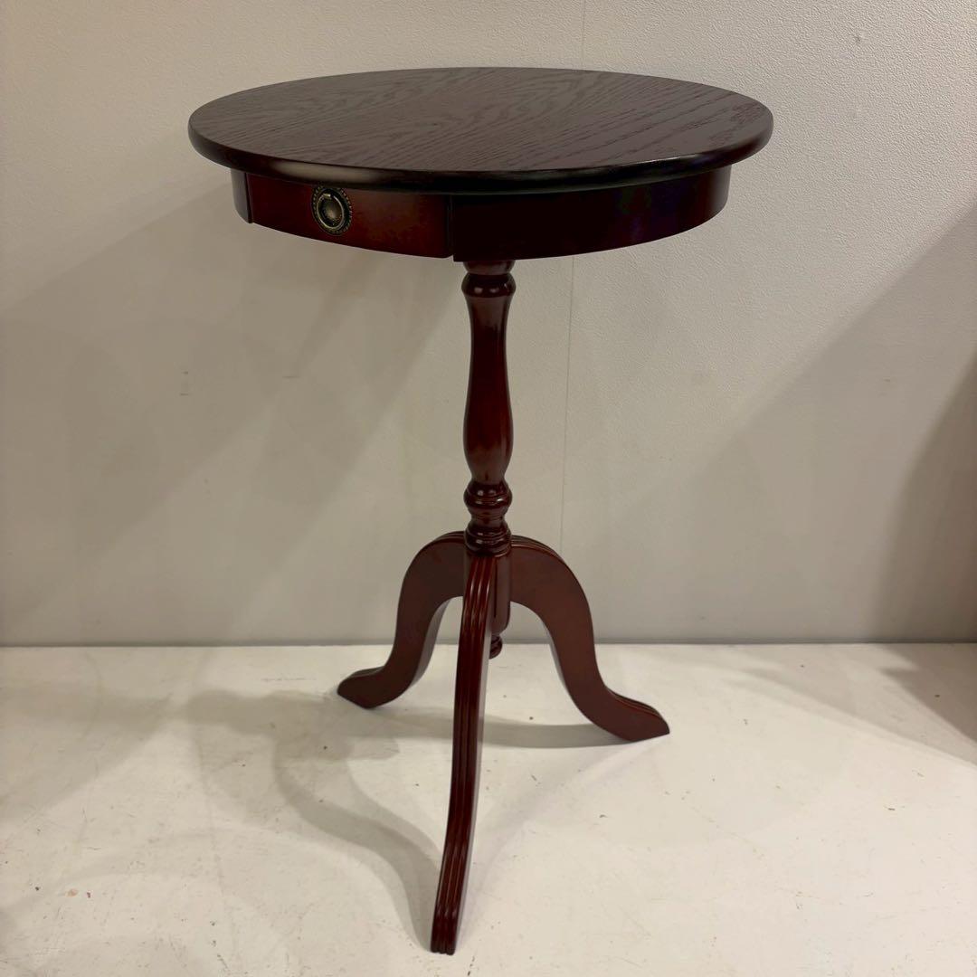 マホガニー 3脚 ティーテーブル　テーブル サイドテーブル カフェテーブル
