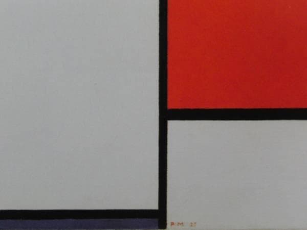 Piet Mendrian、海外版超希少レゾネ、新品額付