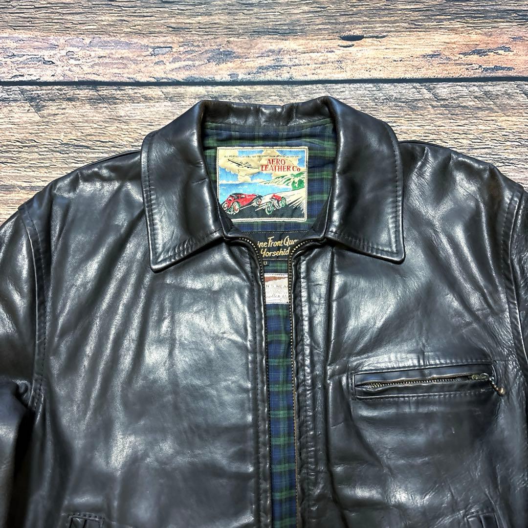 AERO LEATHER / 80's ～ highwayman jacket