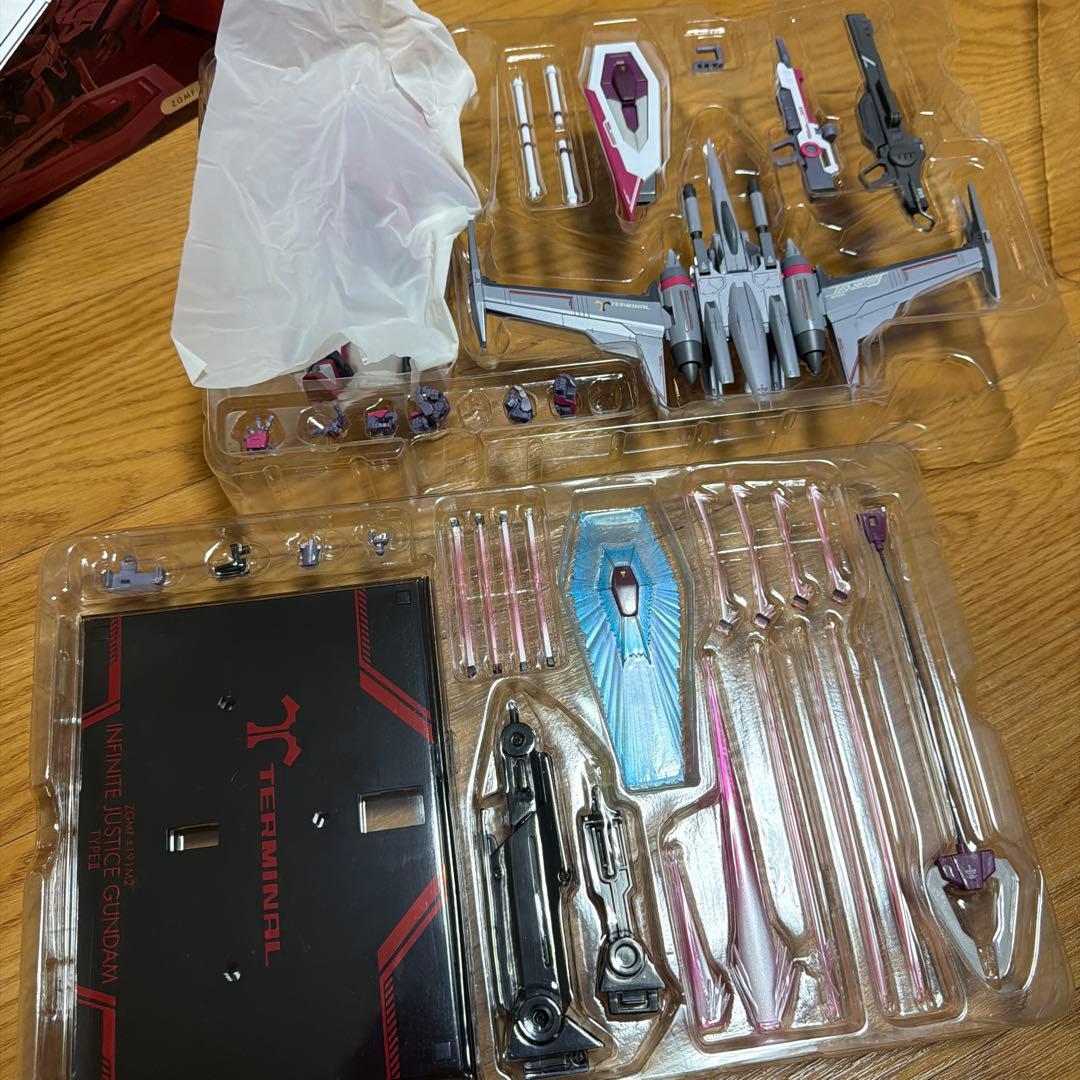 メタルロボット魂　インフィニットジャスティス弐式　開封品