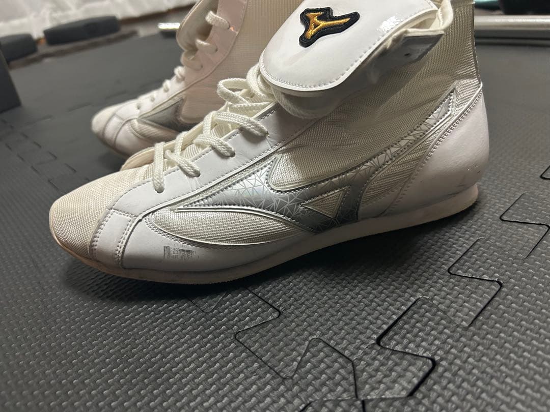 Mizuno ボクシングシューズ ホワイト 最新モデル