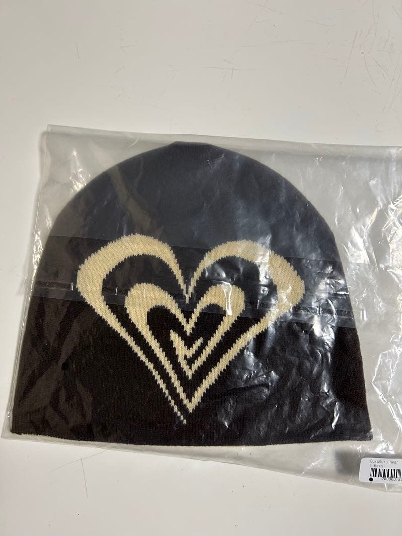 GuruGuru Heart Beanie 新品未使用
