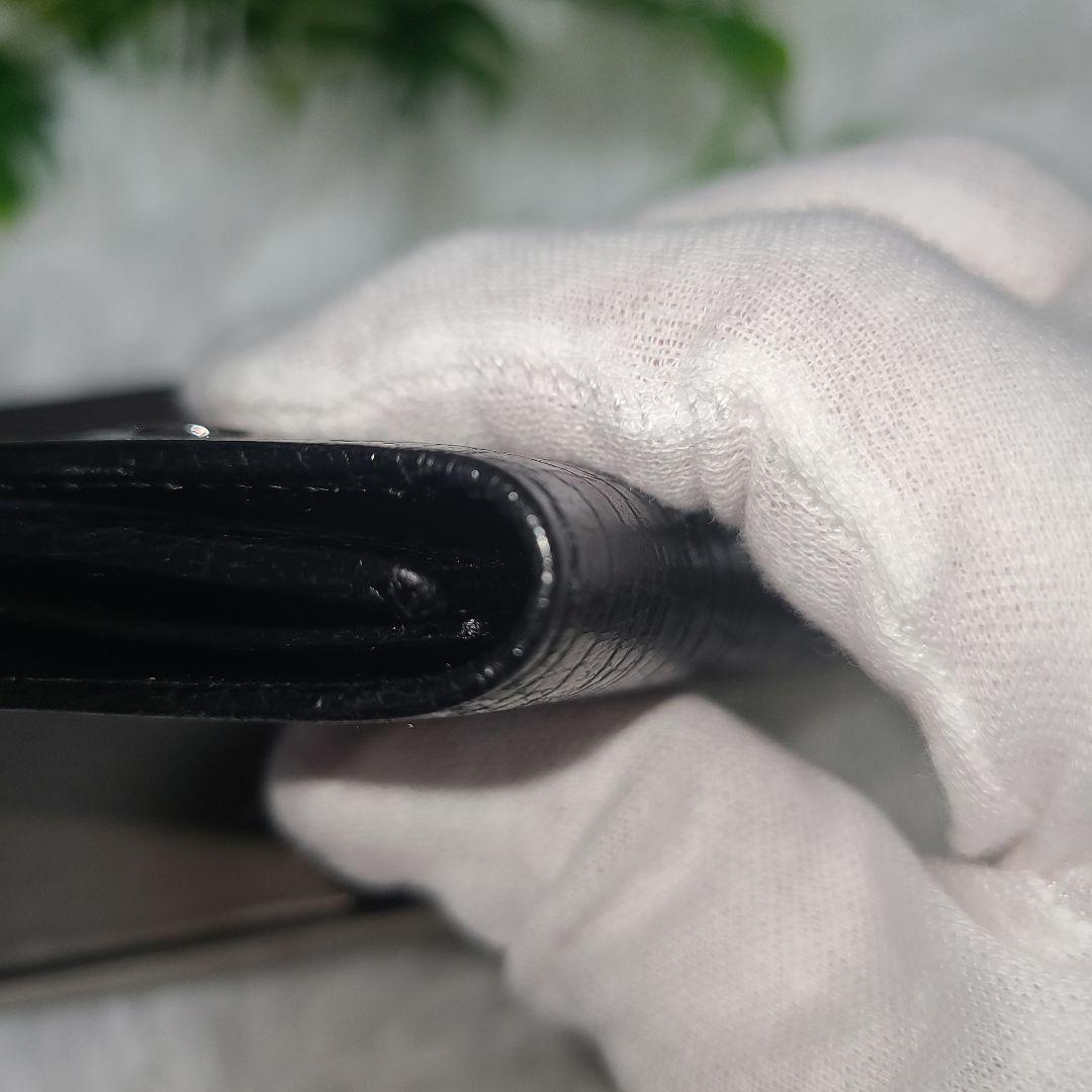 極美品☆GUCCI グッチ ブラック レザー キーケース 6連 Gロゴ 箱付き