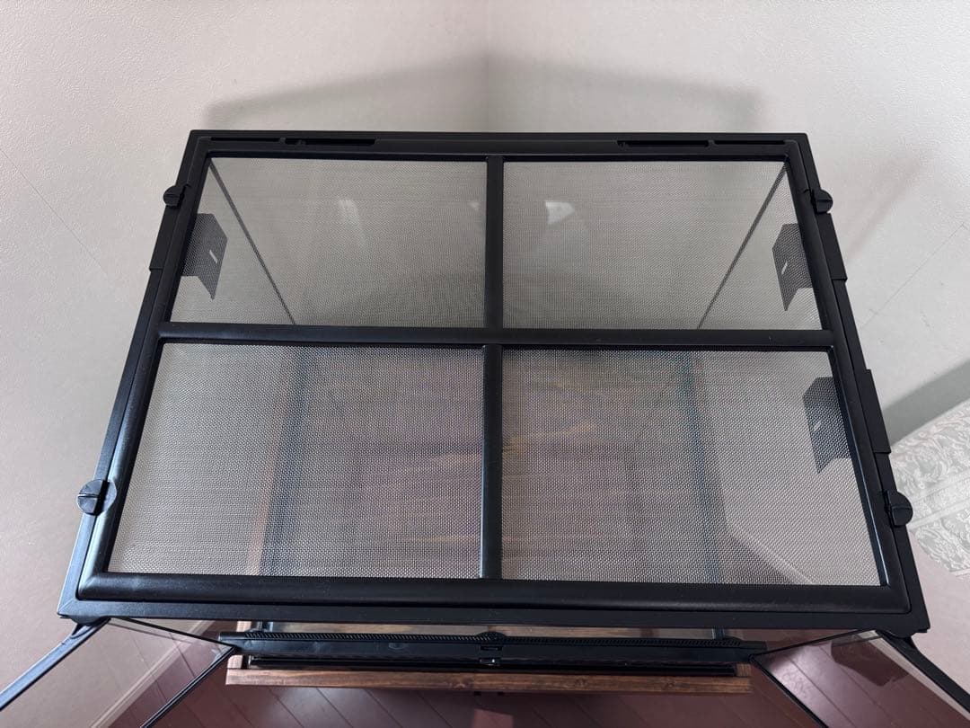 伶子　【引取り限定】GEX グラステラリウム 6045 専用台（自作）付き