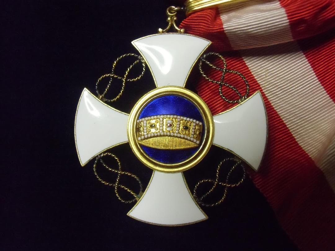 Ｉイタリア軍＊宝冠章/王冠勲章＊司令官クラス（実物）