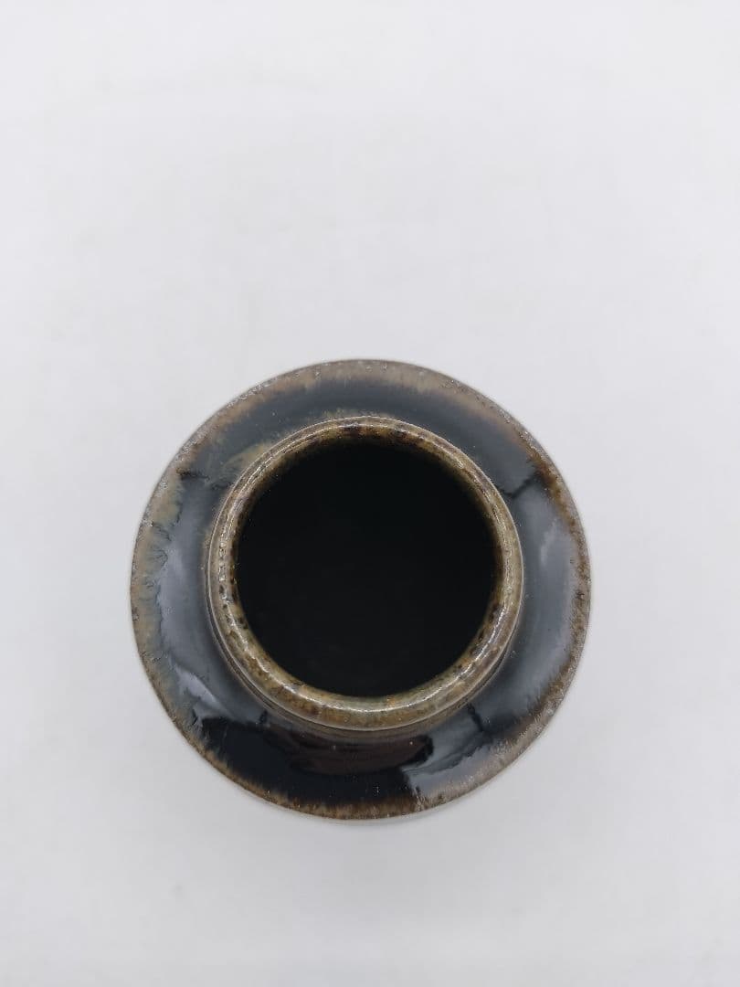 c629 茶入 丹波　藤種緞子 森本陶谷 木箱 茶道具 古物