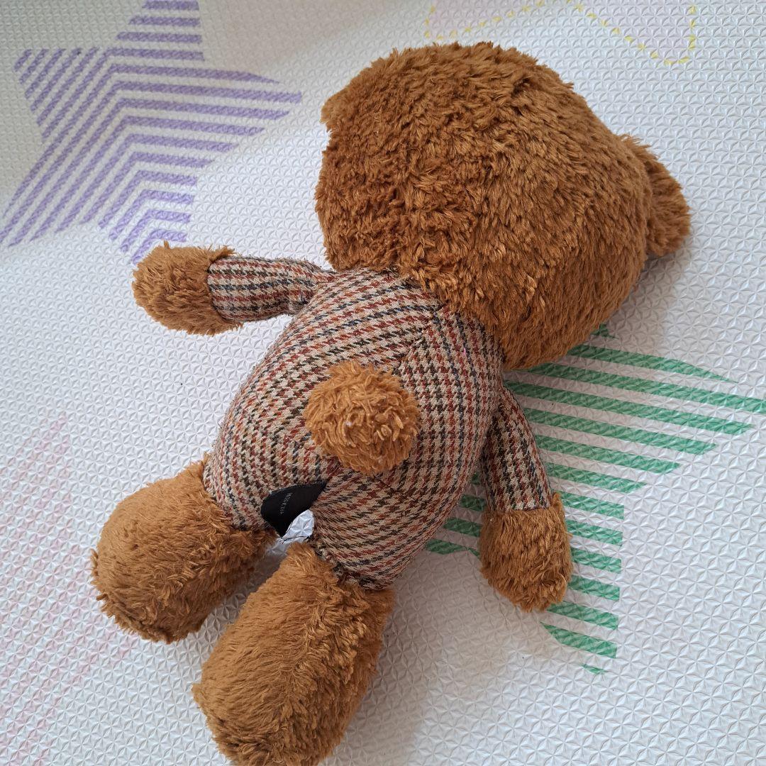 サンレモン　ベアーコレクション　チェック柄クマのぬいぐるみ 　くま