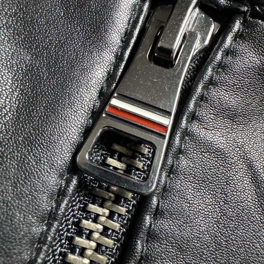 【 】極上ラムレザー！大人のライダースジャケットXL