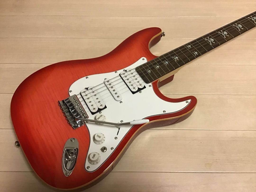 Legend〜［ネック部分スカルプリント］レジェンドストラトキャスター