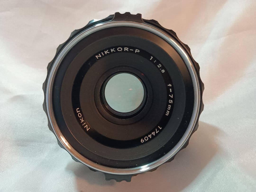 超美品　ZENZA BRONICA 用レンズ 75mm 2.8 Nikon製