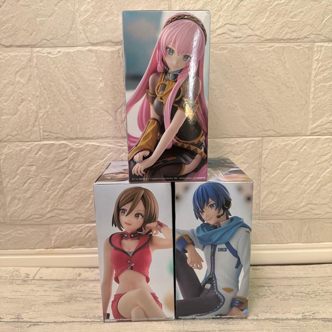 初音ミク ぬーどるストッパー フィギュア　KAITO MEIKO 巡音ルカ