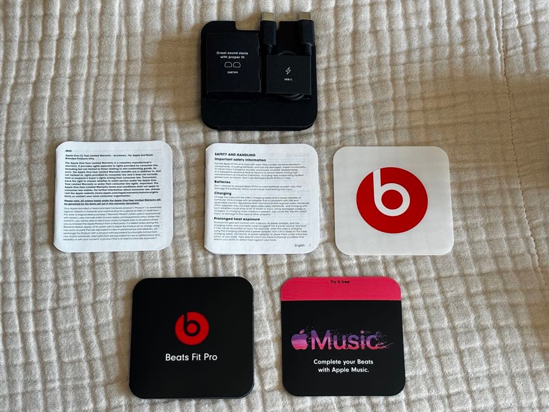 [美品]Beats Fit Pro ワイヤレスイヤホン ブラック