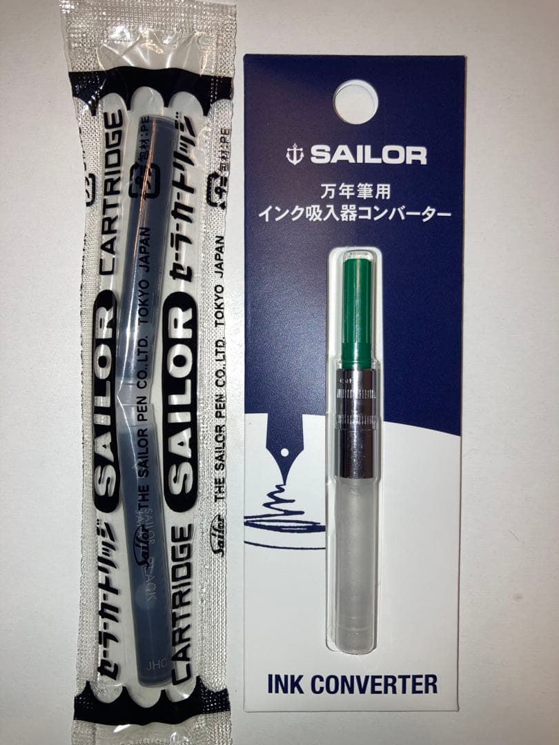 ［未使用］SAILOR(セーラー) 万年筆　万葉　グリーン