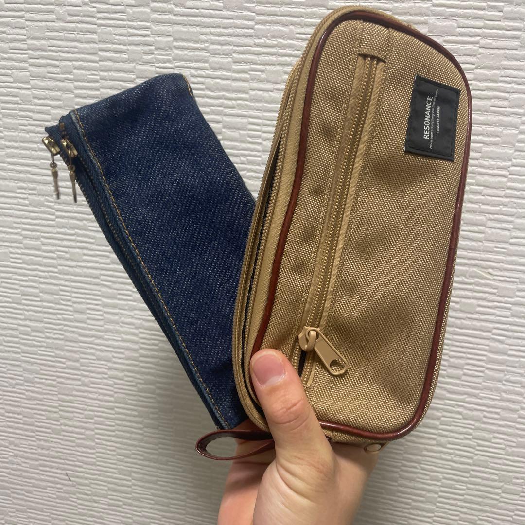 シャーペン、ボールペン、ペンケースセット