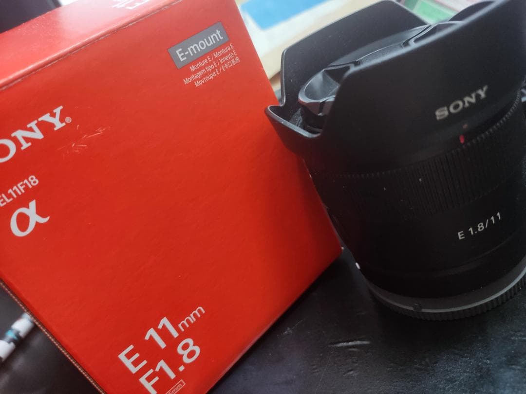 SONY E 11mm 1.8 + K&F可変NDフィルター他付