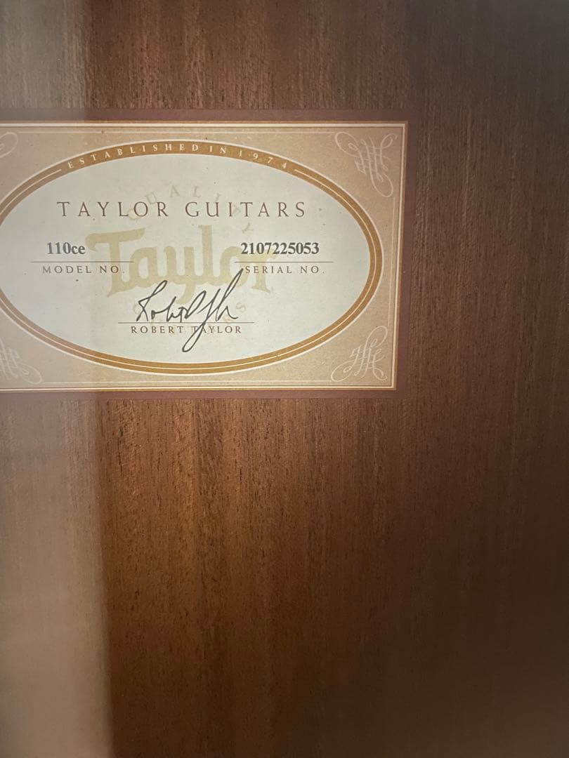 ギター Taylor 110ce NAT