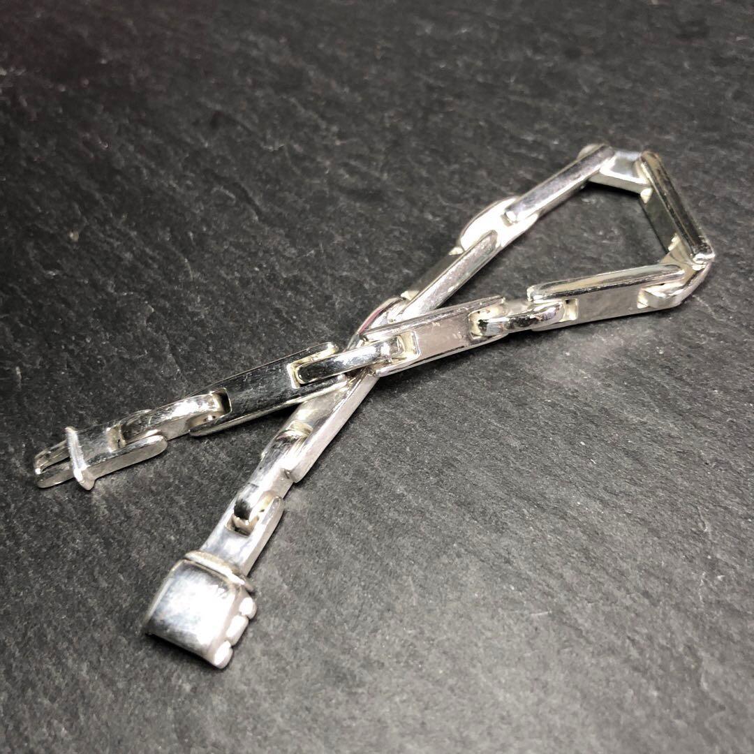 アクセサリー Vintage Silver Stick Chain Bracelet 925