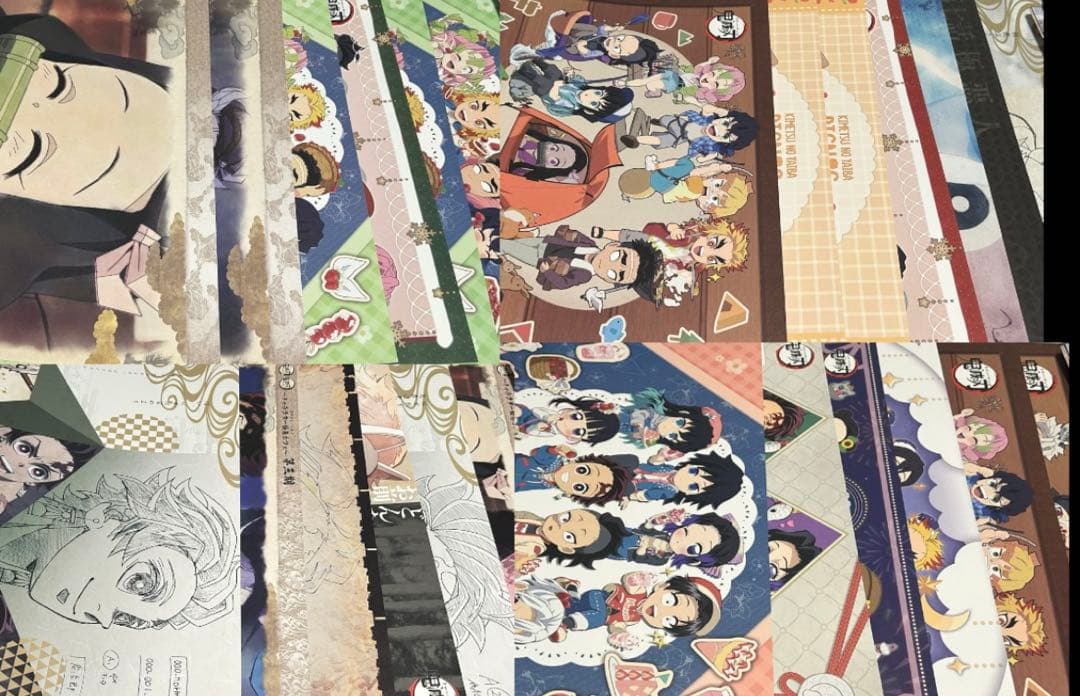 鬼滅の刃 ランチョンマット ランチョンマットクリアファイル 大量 まとめ売り