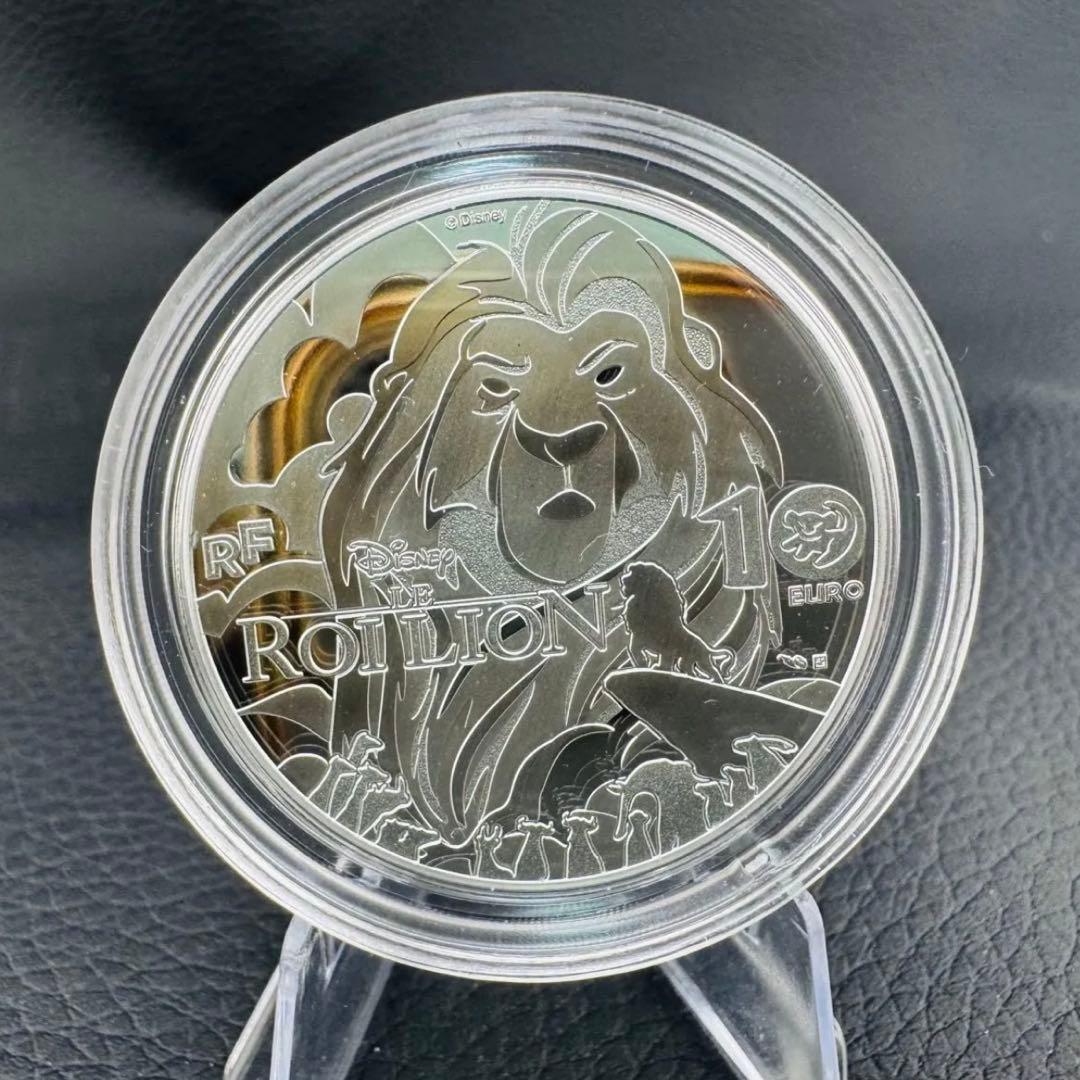 銀貨 ディズニー ライオンキング 30周年 カラー + プルーフ 5000枚限定