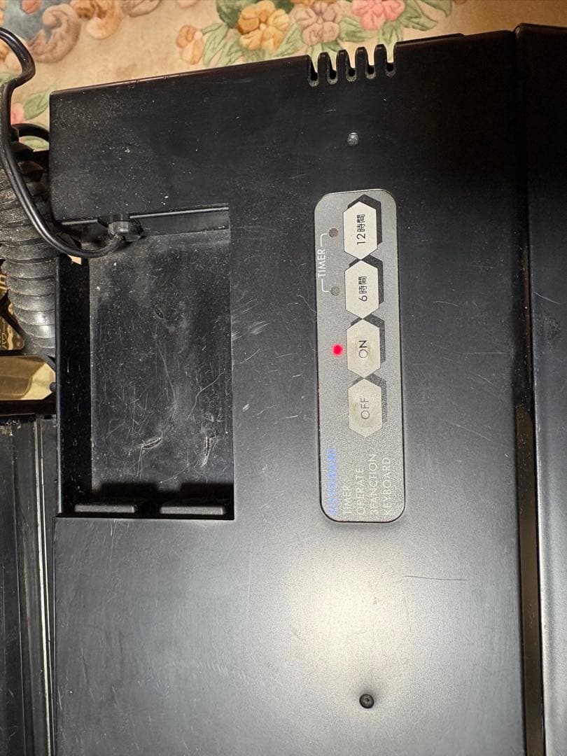 大きな水槽 蛍光灯照明付き