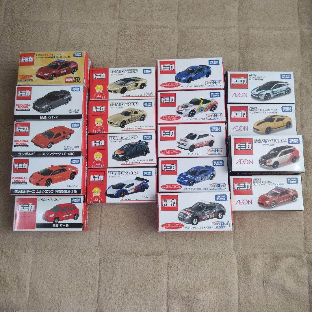 【まとめ売り】トミカショップ、イオン、トイザラス　18台