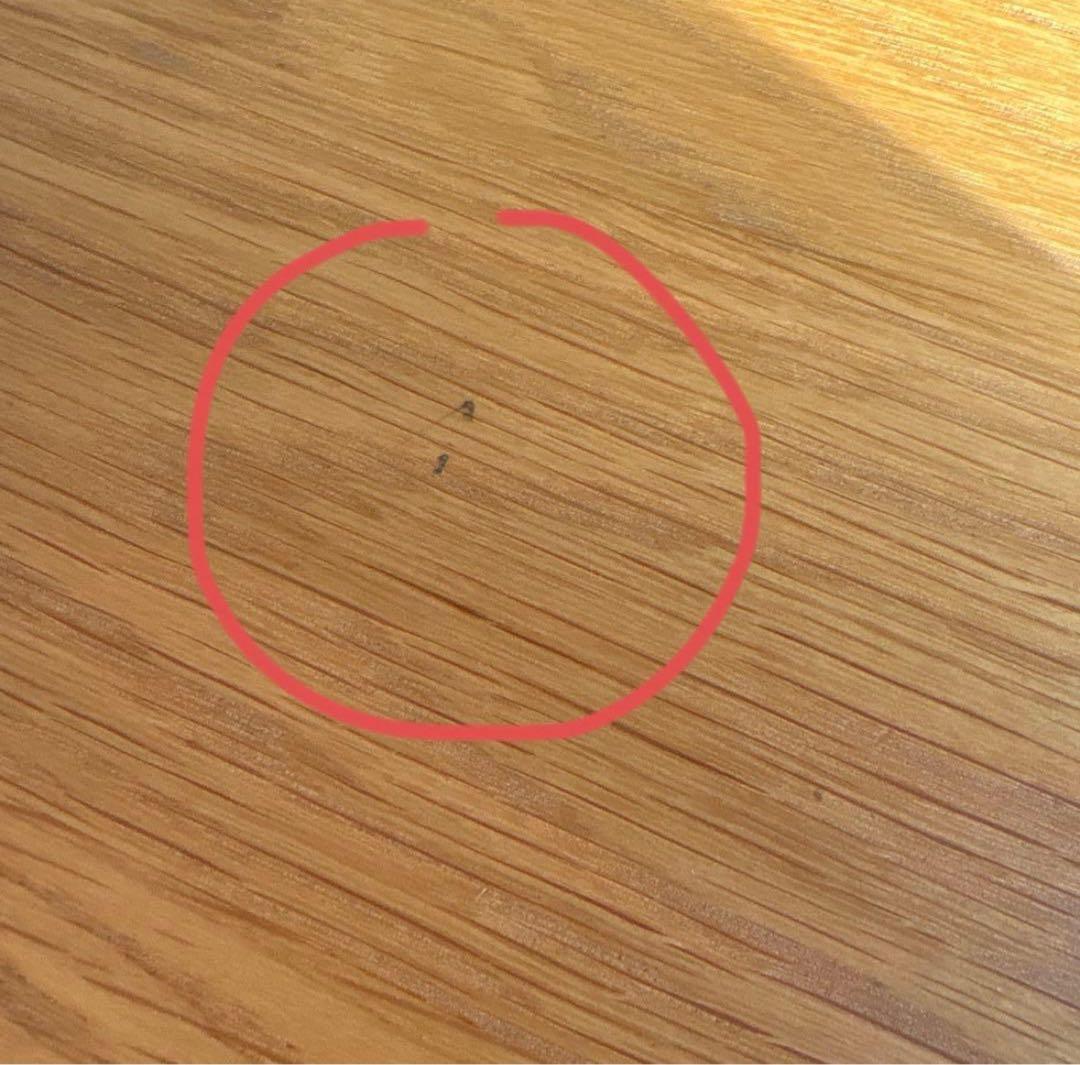 【直接引き取り希望】ダイニングテーブル 4人用 丸テーブル天然木円形